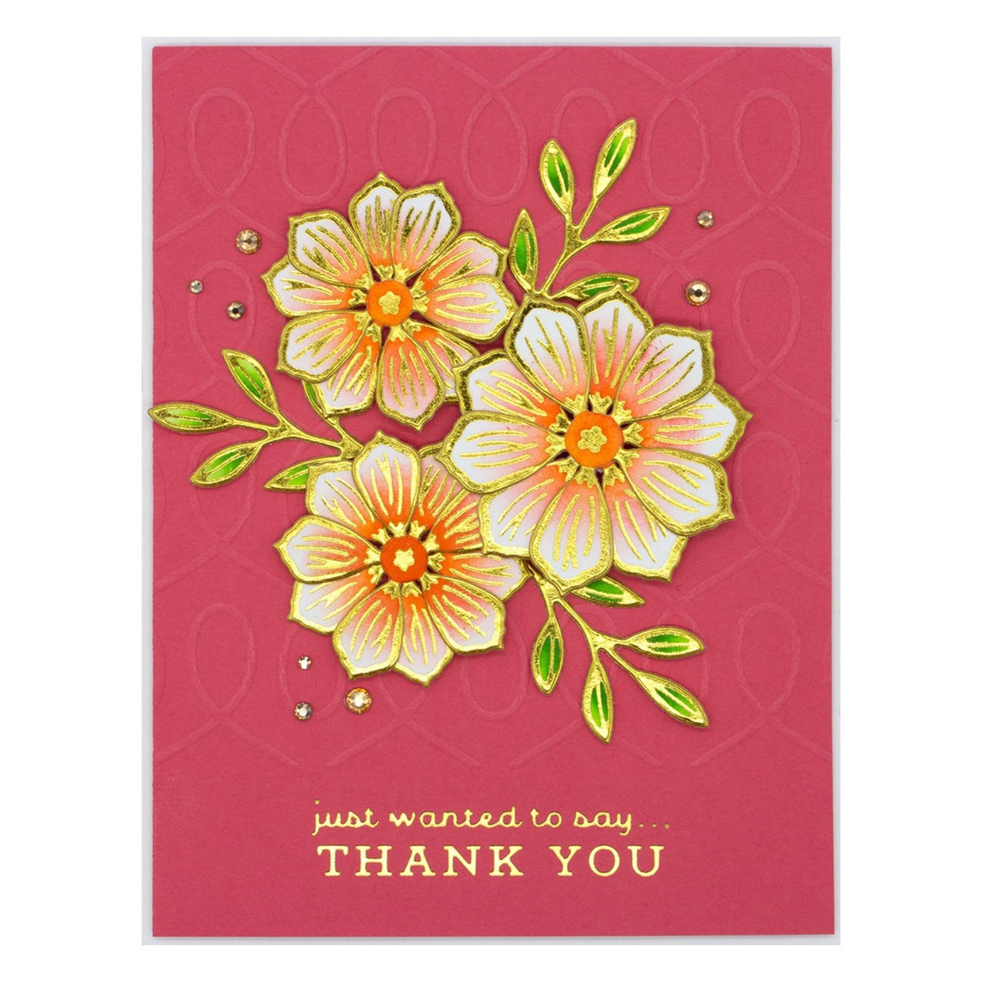 Spellbinders® Loops Be Bold Embossing Folder